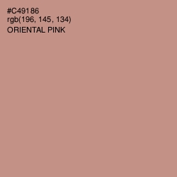 #C49186 - Oriental Pink Color Image